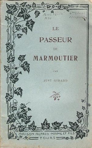 Seller image for Le Passeur De Marmoutier Ou L'Evasion Du Duc De Guise - pisode Du Temps de la Ligue for sale by Au vert paradis du livre