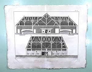 MANUFACTURE DES GLACES. Recueil de Planches sur les Sciences, les Arts Libéraux, et les Arts Méch...