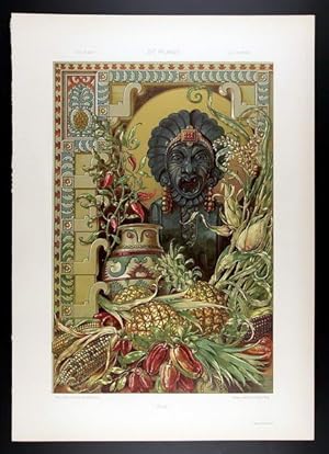 Bild des Verkufers fr Pine Apple, Indian Corn, Pepper - Ananas, Mais, Paprika I zum Verkauf von Antiquariat Stefan Wulf