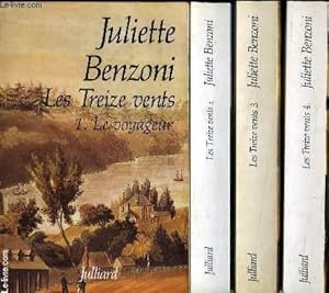 Image du vendeur pour LES TREIZE VENTS. 4 TOMES. LE VOYAGEUR , LE REFUGIE, L INTRUS, L EXILE. mis en vente par Le-Livre