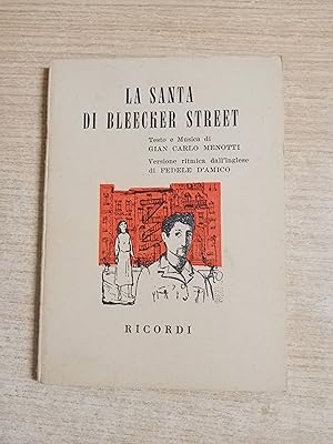 Imagen del vendedor de La santa di Bleecker street a la venta por Gibbon Libreria