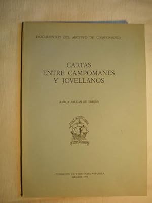 Cartas entre Campomanes y Jovellanos.