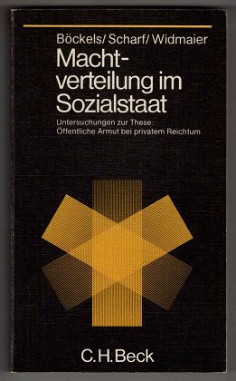 Seller image for Machtverteilung im Sozialstaat : Untersungen zur These: ffentliche Armut bei privatem Reichtum. for sale by Antiquariat Peda