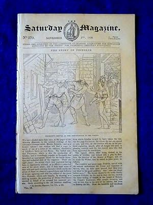 The Saturday Magazine No 279, SNAILS, FRIDOLIN, New South Wales Australia, MOLE-CRICKET, 1836
