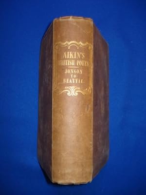 Seller image for Select works of the British Poets with biographical and critical prefaces by Dr. Aikin for sale by Emmanuelle Morin