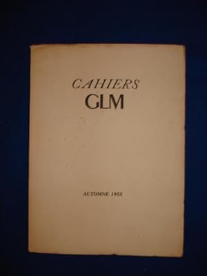 Imagen del vendedor de Cahiers glm. automne 1955 a la venta por Emmanuelle Morin