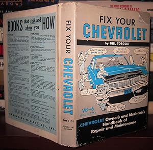 Seller image for FIX YOUR CHEVROLET : V8 OR 6, 1970 - 1954 for sale by Rare Book Cellar
