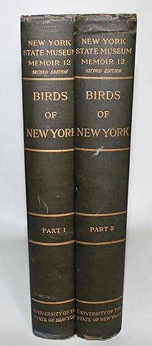 Birds of New York. New York State Museum Memoir 12. (Complete 2-Volume Set)