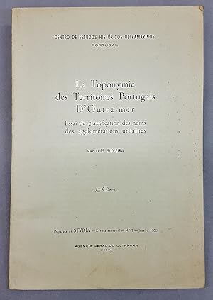 LA TOPONYMIE DES TERRITOIRES PORTUGAIS D'OUTRE-MER.