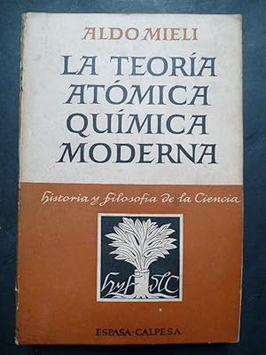 Seller image for La Teora Atmica Qumica Moderna. for sale by Carmichael Alonso Libros