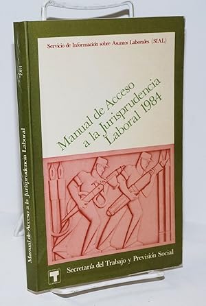 Imagen del vendedor de Manual de aceso al la jurisprudencia laboral 1984 a la venta por Bolerium Books Inc.