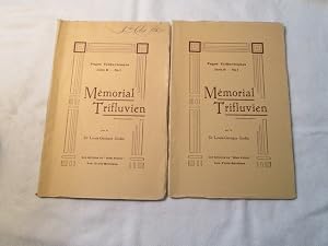 Immagine del venditore per M�morial Trifluvien. Premi�re et Deuxi�me Partie. venduto da Doucet, Libraire/Bookseller