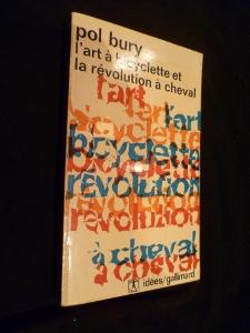 Seller image for L'art  bicyclette et la rvolution  cheval for sale by Abraxas-libris