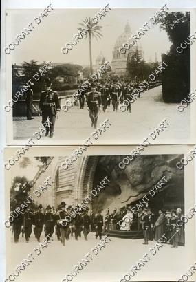 14 PHOTOGRAPHIES DE PRESSE DU VATICAN. CIRCA 1930 (P XI). MAJORITE D'EVENEMENTS. COPYRIGHT DELIUS...