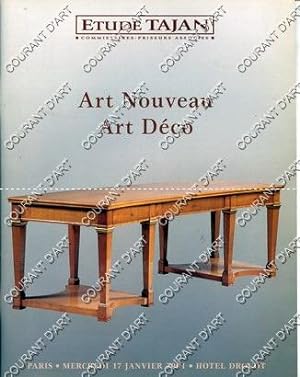 ART NOUVEAU - ART DECO. ARTS GRAPHIQUES. DESSINS. AQUARELLES. GOUACHES. TABLEAUX. SCULPTURES. DOC...