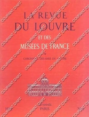 LA REVUE DU LOUVRE ET DES MUSEES DE FRANCE. 22E ANNEE. 1972. N°2. UNE STATUETTE DE BRONZE. LE SAI...