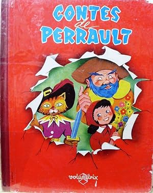 Bild des Verkufers fr CONTES DE PERRAULT [Le petit Chaperon Rouge. Illustrations de Janine Dauphin / Le Chat Bott. Illustrations de Franois Crozat / Barbe-Bleue. Illustrations de Gilbert Dauphin]. zum Verkauf von Jean-Paul TIVILLIER