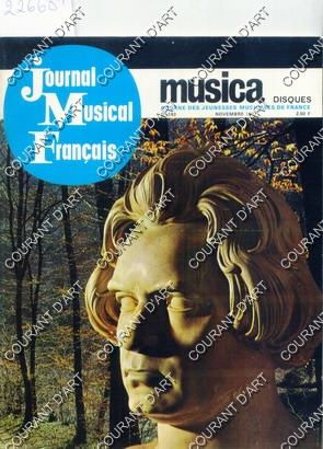 MUSICA. JOURNAL MUSICAL FRANCAIS. NOVEMBRE 1967. N°163. CARTE BLANCHE A GERARD BAUER. CHRONIQUE D...