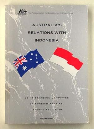 Imagen del vendedor de Australia's Relations with Indonesia. a la venta por Lost and Found Books