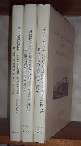 Imagen del vendedor de The Delaware, Lackawanna & Western Railroad in the Twentieth Century (2 Volumes) & The Delaware, Lackawanna & Western Railroad in the Ninteenth Century a la venta por The Book Junction