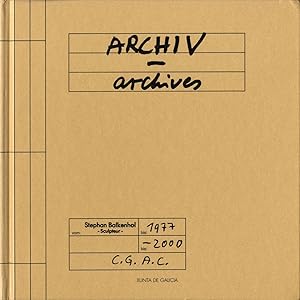 Stephan Balkenhol: Archives: Drawings and Photos 1977-2000