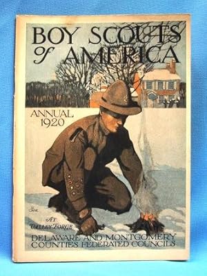 Immagine del venditore per BOY SCOUTS OF AMERICA ANNUAL 1920 Delaware & Montgomery Counties Federated Councils venduto da Nick Bikoff, IOBA