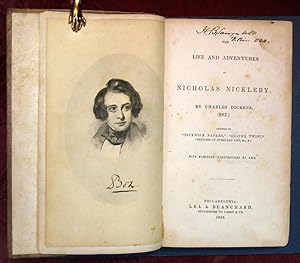 Bild des Verkufers fr The LIFE And ADVENTURES Of NICHOLAS NICKLEBY zum Verkauf von Tavistock Books, ABAA