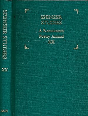 Bild des Verkufers fr Spencer Studies. A Renaissance Poetry Annual, XX zum Verkauf von Barter Books Ltd