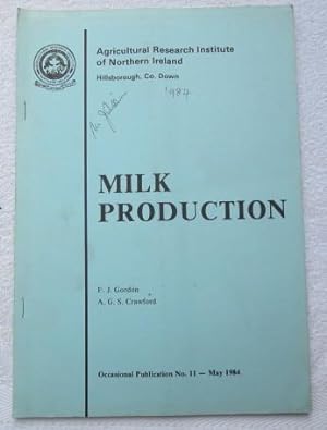 Seller image for Milk Production for sale by Glenbower Books