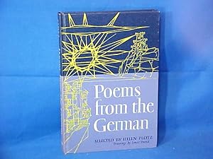 Seller image for Poems from the German for sale by Gene The Book Peddler