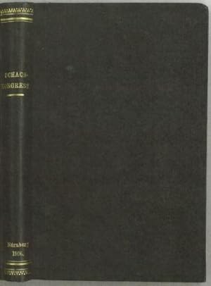 Seller image for Der fnfzehnte Kongress Deutschen Schachbundes zu Nrnberg 1906 for sale by The Book Collector, Inc. ABAA, ILAB