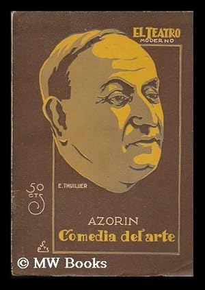 Seller image for COMEDIA DEL ARTE for sale by Librera Vobiscum