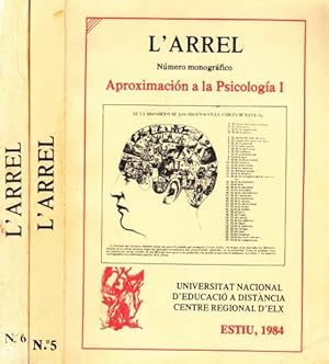 Bild des Verkufers fr L'Arrel. Nmero monogrfico: Aproximacin a la Psicologa (Importancia de los ritmos biolgicos en el estudio de la conducta; De Wunt a la psicologa cognitiva; Aproximacin a la medicina conductual; y otros) zum Verkauf von Librera Vobiscum