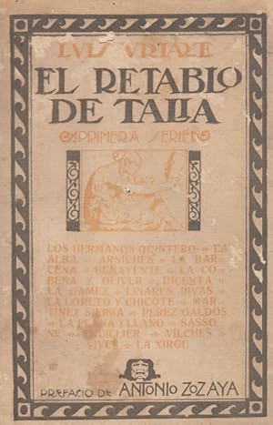 Imagen del vendedor de EL RETABLO DE TALA a la venta por Librera Vobiscum