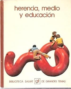 Imagen del vendedor de HERENCIA, MEDIO Y EDUCACION. a la venta por Librera Vobiscum