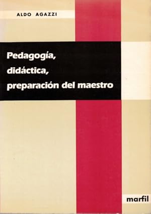 Imagen del vendedor de PEDAGOGIA, DIDACTICA, PREPARACION DEL MAESTRO a la venta por Librera Vobiscum