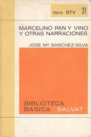 Imagen del vendedor de Marcelino Pan y Vino y Otras Narraciones. a la venta por Librera Vobiscum