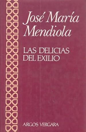 Image du vendeur pour Las delicias del exilio mis en vente par Librera Vobiscum