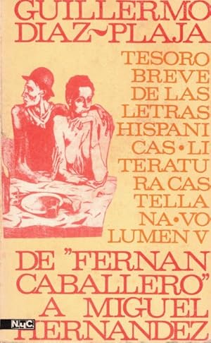 Seller image for Tesoro breve de las letras hispanicas. Serie Castellana , V (De Fernan Caballero a Miguel Hernndez) for sale by Librera Vobiscum