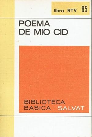 Seller image for POEMA DE MIO CID for sale by Librera Vobiscum