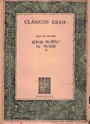 Imagen del vendedor de Reinar despus de morir a la venta por Librera Vobiscum