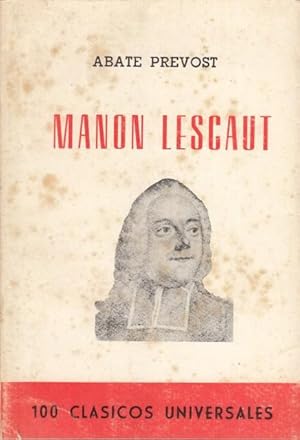 Image du vendeur pour Manon Lescaut mis en vente par Librera Vobiscum