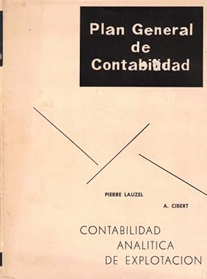 Imagen del vendedor de Plan General de Contabilidad. Contabilidad analtica de explotacin a la venta por Librera Vobiscum