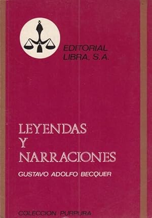 Imagen del vendedor de LEYENDAS Y NARRACIONES a la venta por Librera Vobiscum