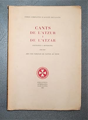 Imagen del vendedor de Cants de l'Atzur i de l'Atzar. Figuratius i Abstractes. 1950-1957. a la venta por BALAGU LLIBRERA ANTIQURIA