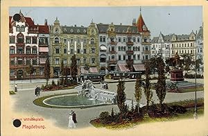 Seller image for Magdeburg. Kaiser Wilhelmplatz for sale by Paderbuch e.Kfm. Inh. Ralf R. Eichmann
