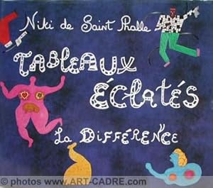 Bild des Verkufers fr de SAINT PHALLE Niki - Tableaux Eclats - expo 1993 zum Verkauf von ART-CADRE ART BOOKS GALLERY