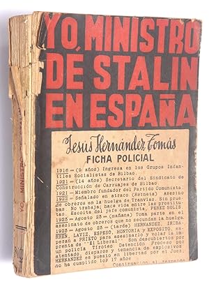 Immagine del venditore per Yo, Ministro de Stalin en Espaa venduto da El Galen-Roberto Cataldo