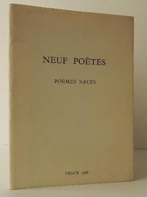 NEUFS POETES. Poèmes neufs.