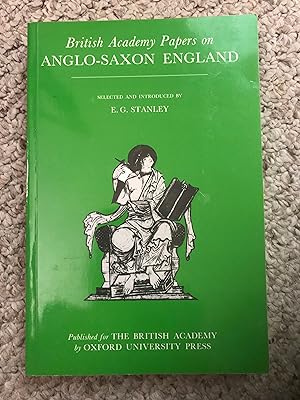 Seller image for British Academy Papers on Anglo-Saxon England for sale by Three Geese in Flight Celtic Books